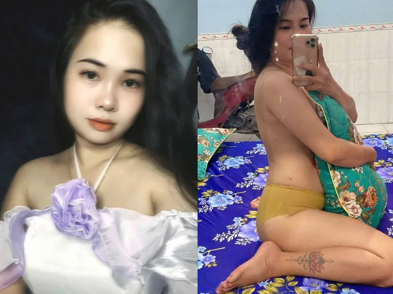 Cô vợ dâm cằm điện thoại tự quay ông xã nắc mình